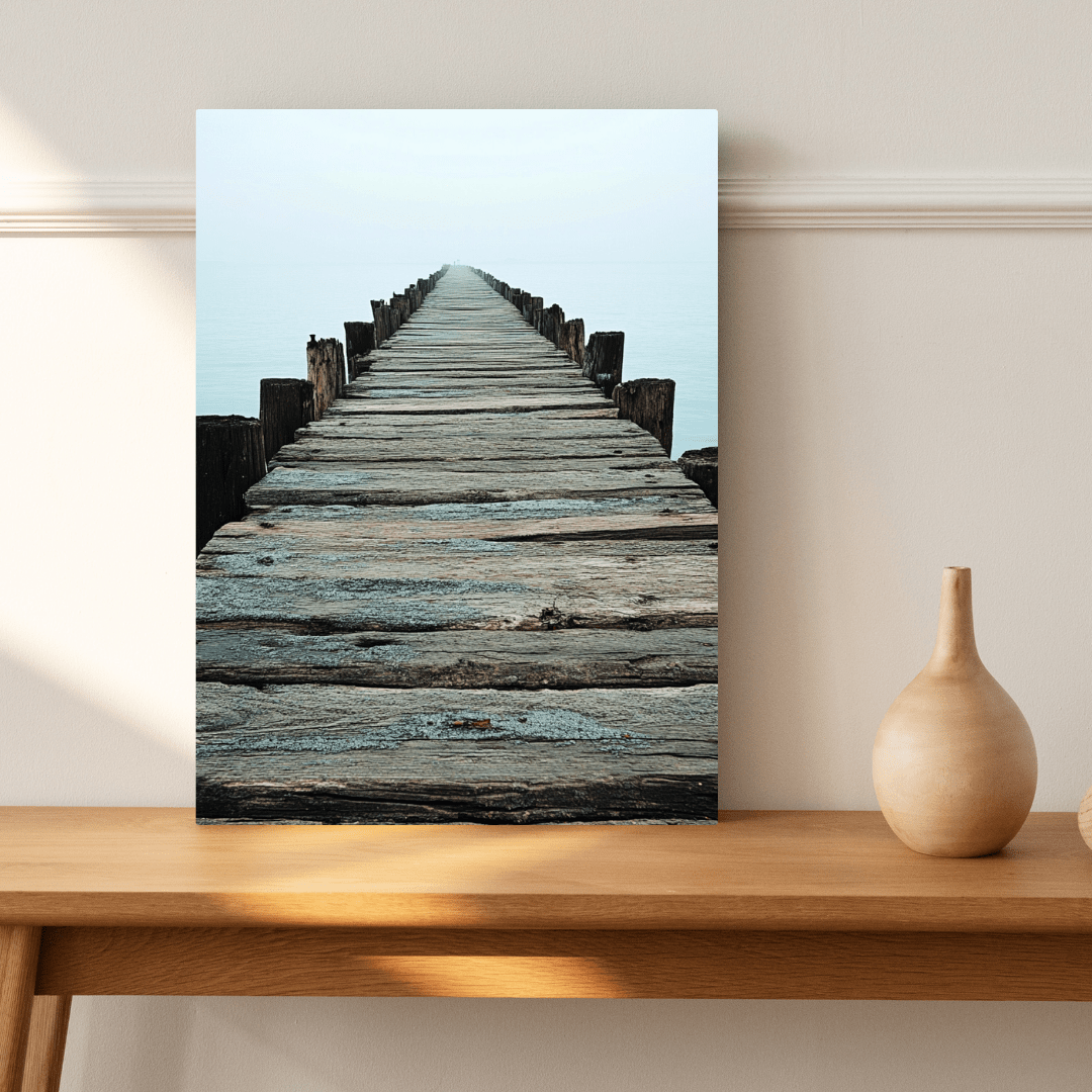 Infinity Pier - Ocean Wall Art - Aestheticanvas