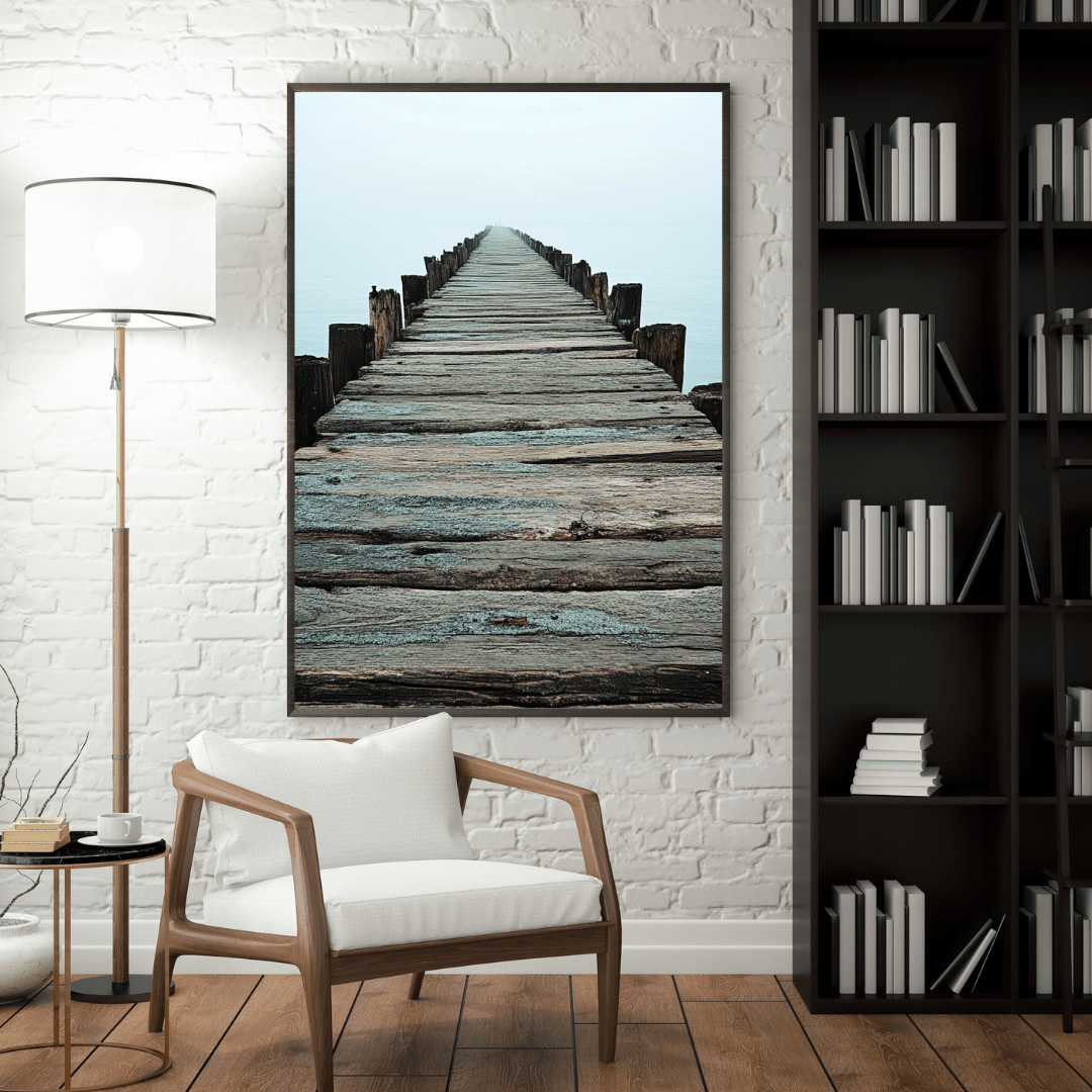 Infinity Pier - Ocean Wall Art - Aestheticanvas