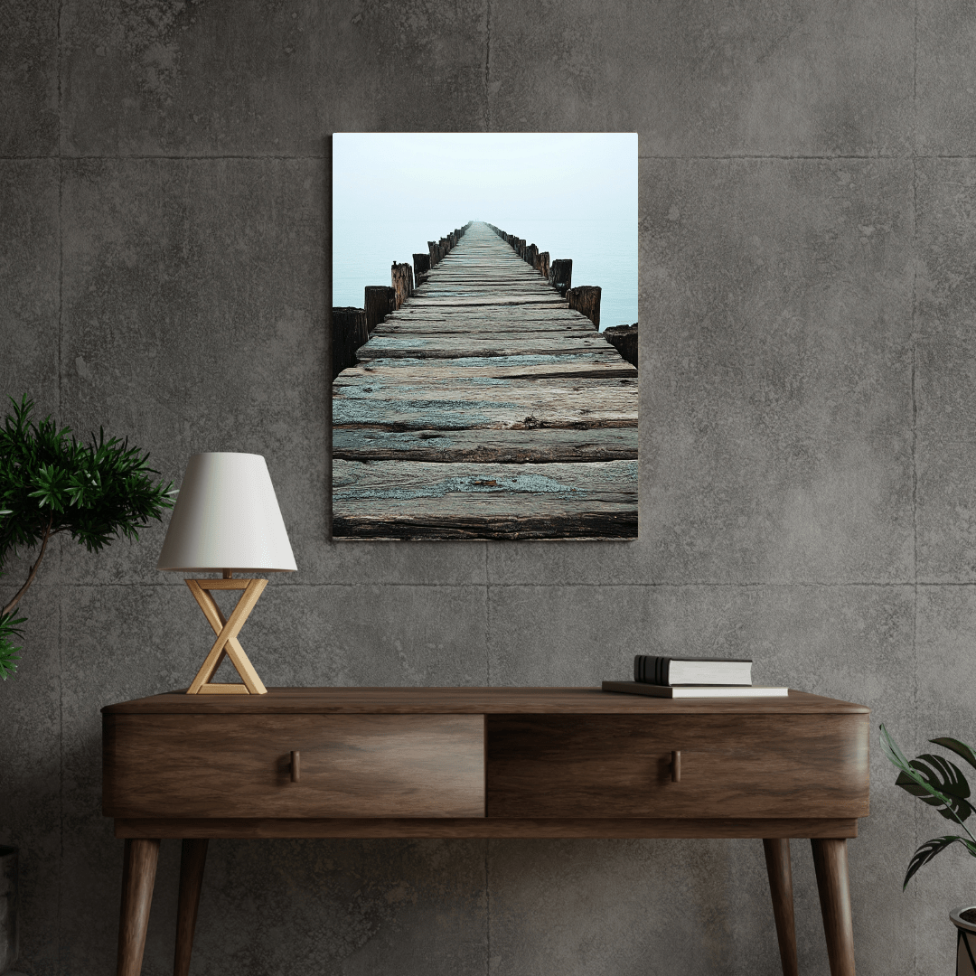 Infinity Pier - Ocean Wall Art - Aestheticanvas