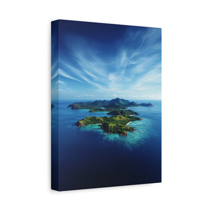 Isolated Tropical Island - Landscape Wall Art - Aestheticanvas