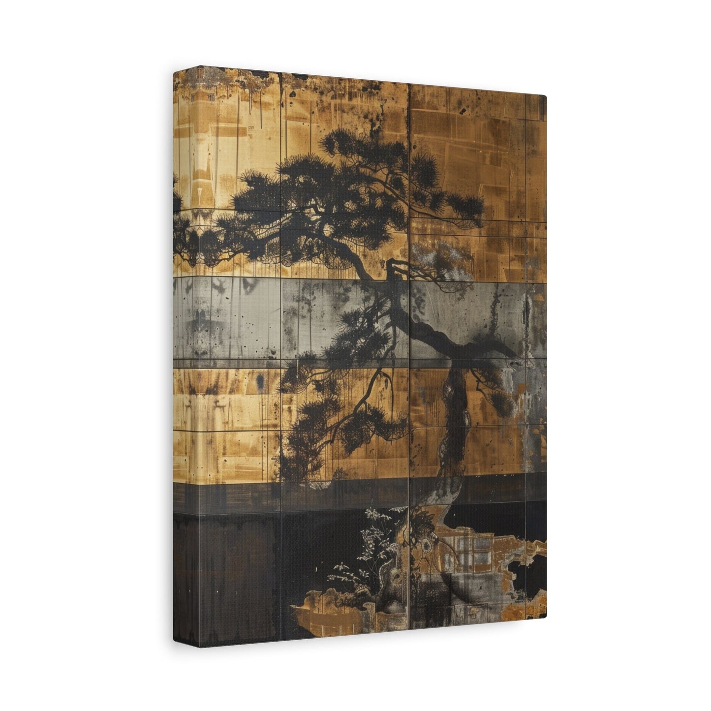 Japanese Pine Tree Serenity - Asia Wall Art - Aestheticanvas