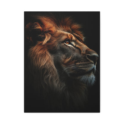 King's Gaze - Wildlife Wall Art - Aestheticanvas