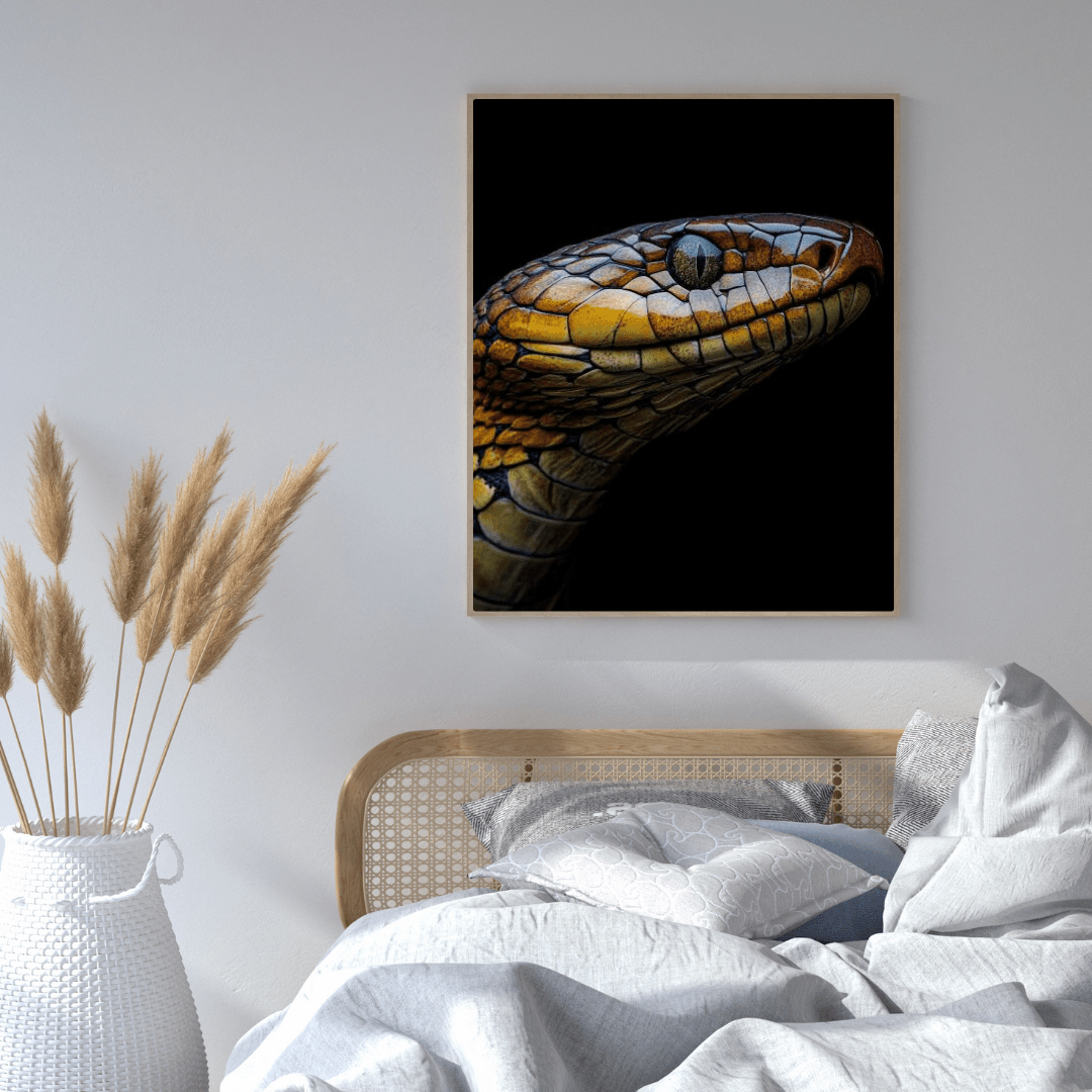 King's Vigil - Wildlife Wall Art - Aestheticanvas