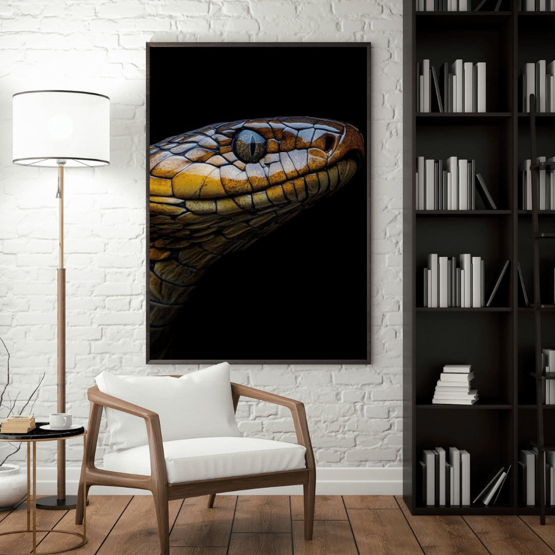 King's Vigil - Wildlife Wall Art - Aestheticanvas