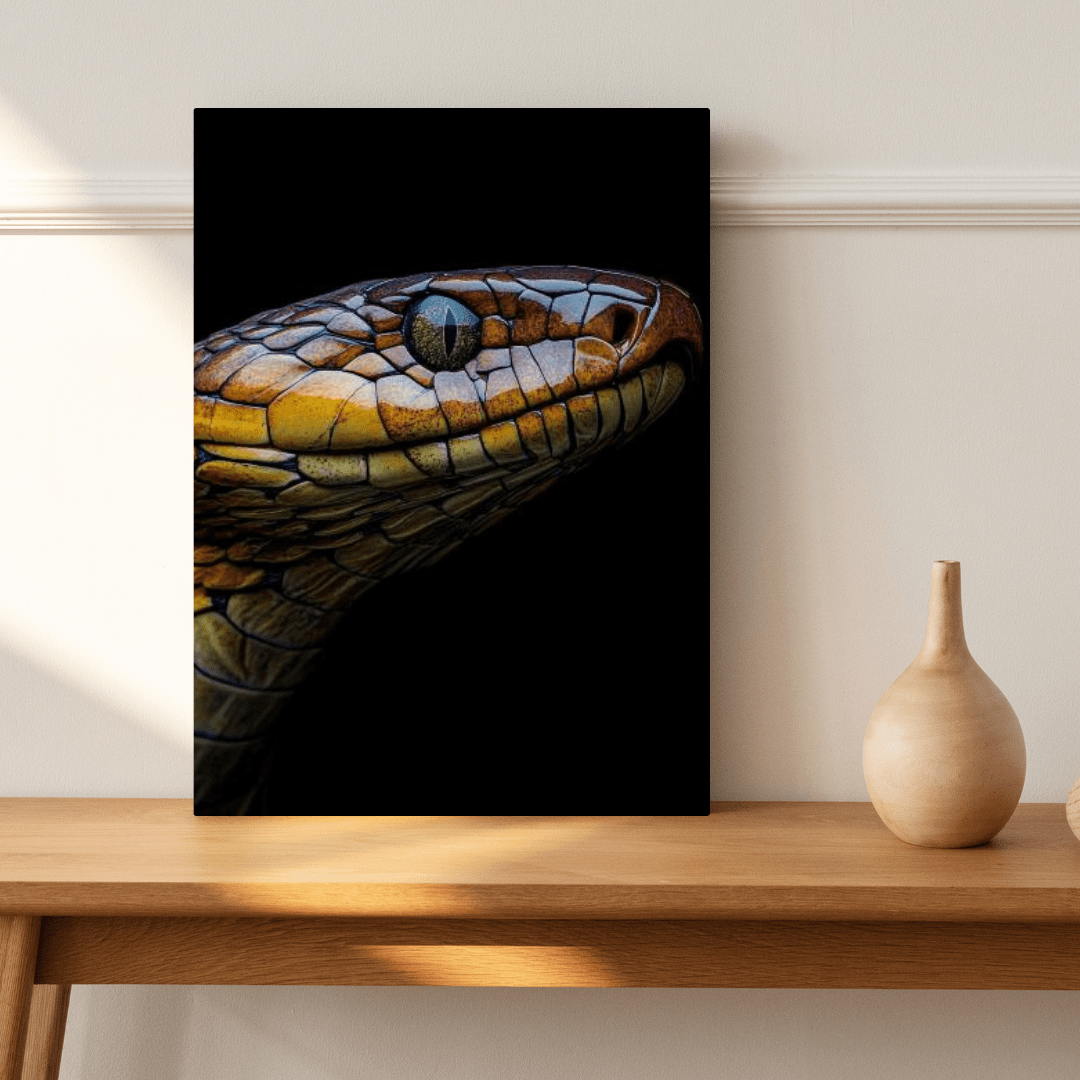 King's Vigil - Wildlife Wall Art - Aestheticanvas