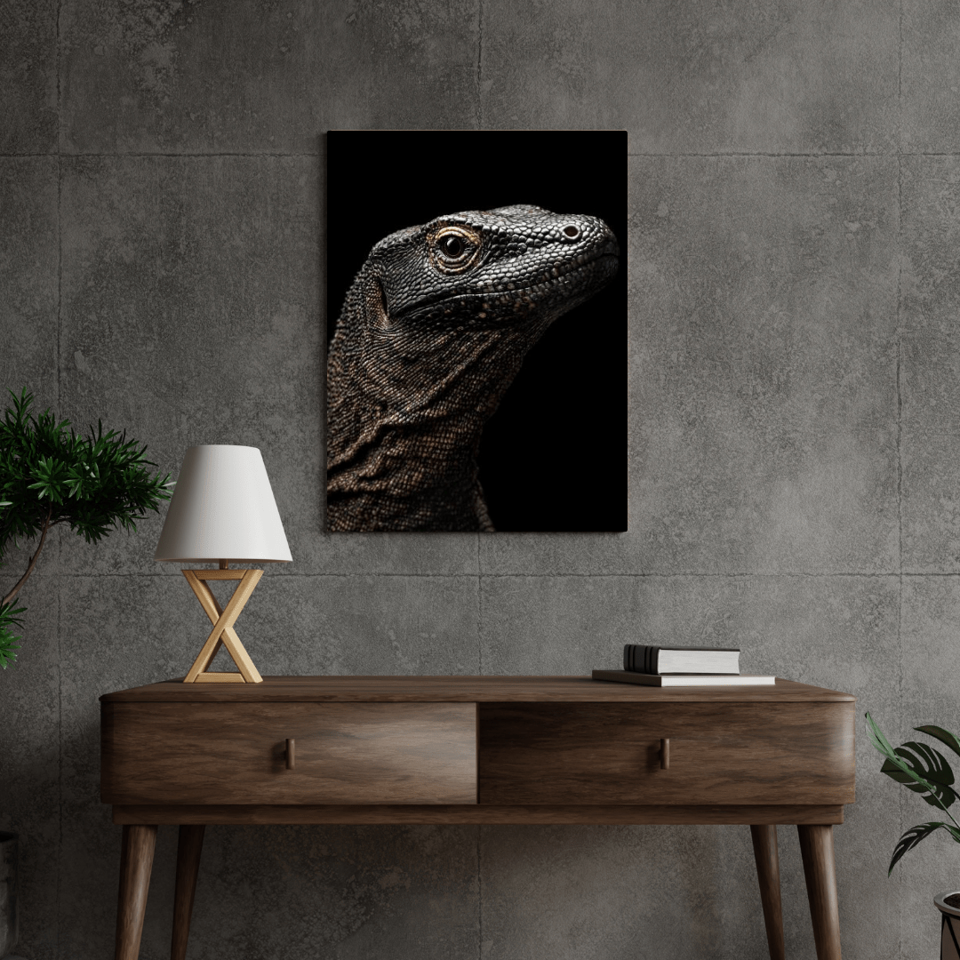 Komodo Majesty - Wildlife Wall Art - Aestheticanvas