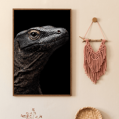 Komodo Majesty - Wildlife Wall Art - Aestheticanvas