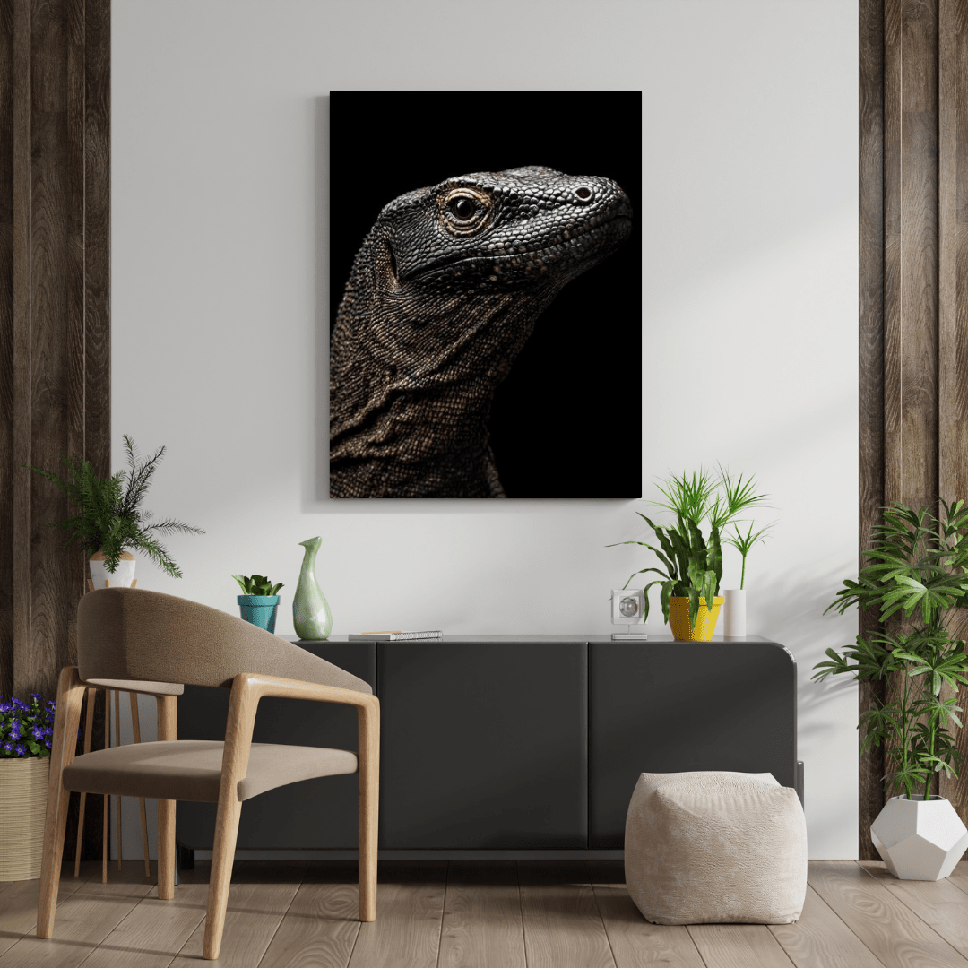 Komodo Majesty - Wildlife Wall Art - Aestheticanvas