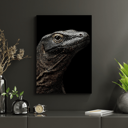 Komodo Majesty - Wildlife Wall Art - Aestheticanvas