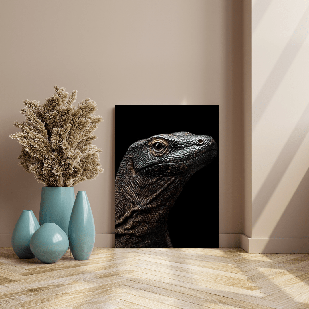 Komodo Majesty - Wildlife Wall Art - Aestheticanvas