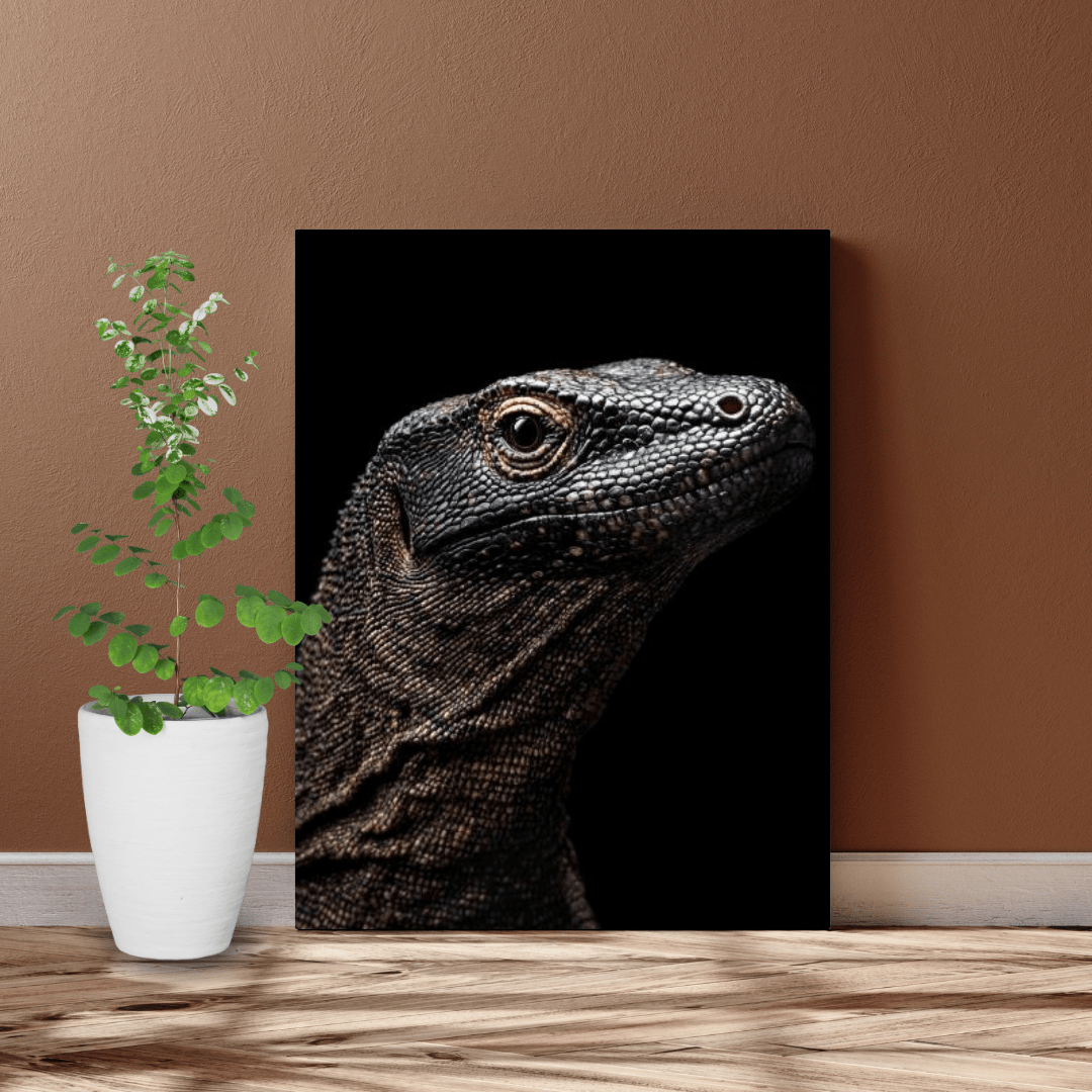 Komodo Majesty - Wildlife Wall Art - Aestheticanvas