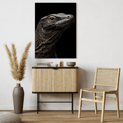 Komodo Majesty - Wildlife Wall Art - Aestheticanvas