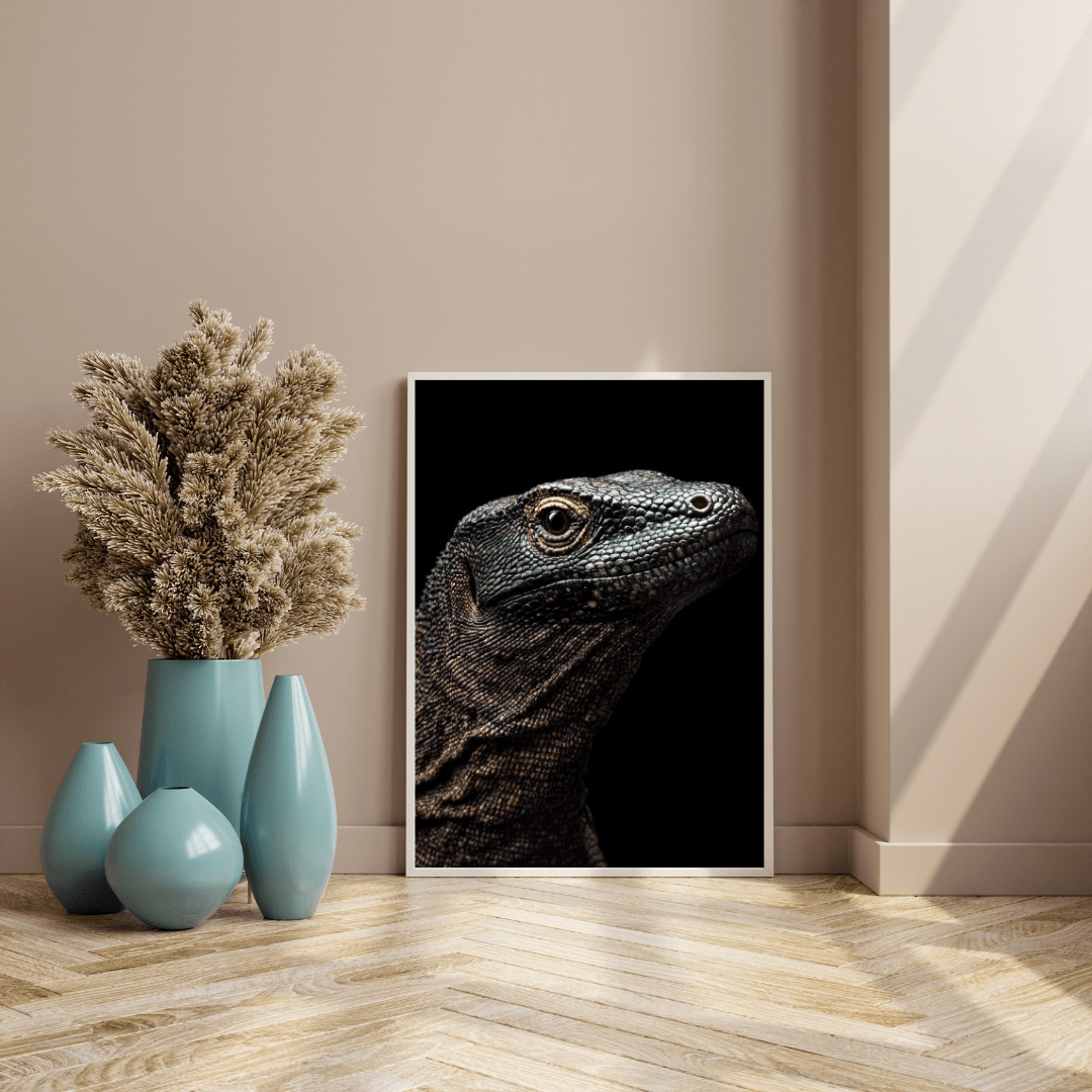 Komodo Majesty - Wildlife Wall Art - Aestheticanvas