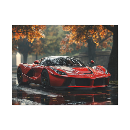 LaFerrari Autumn Reflections - Car Wall Art - Aestheticanvas