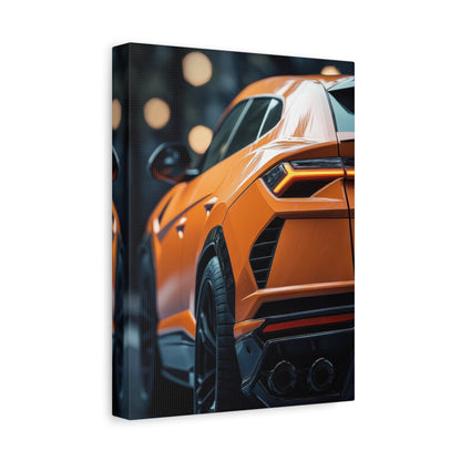 Lamborghini Urus Rear View - Car Wall Art - Aestheticanvas