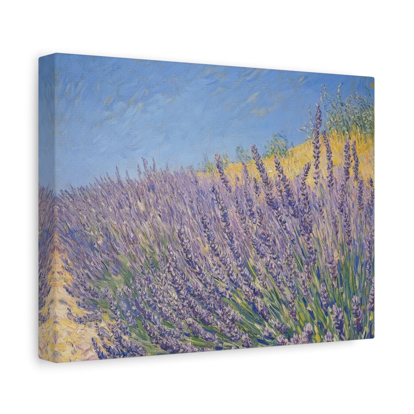 Lavender Bliss in Summer Breeze - Nature Wall Art - Aestheticanvas