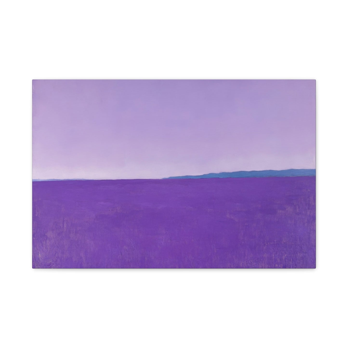 Lavender Bliss Landscape - Nature Wall Art - Aestheticanvas