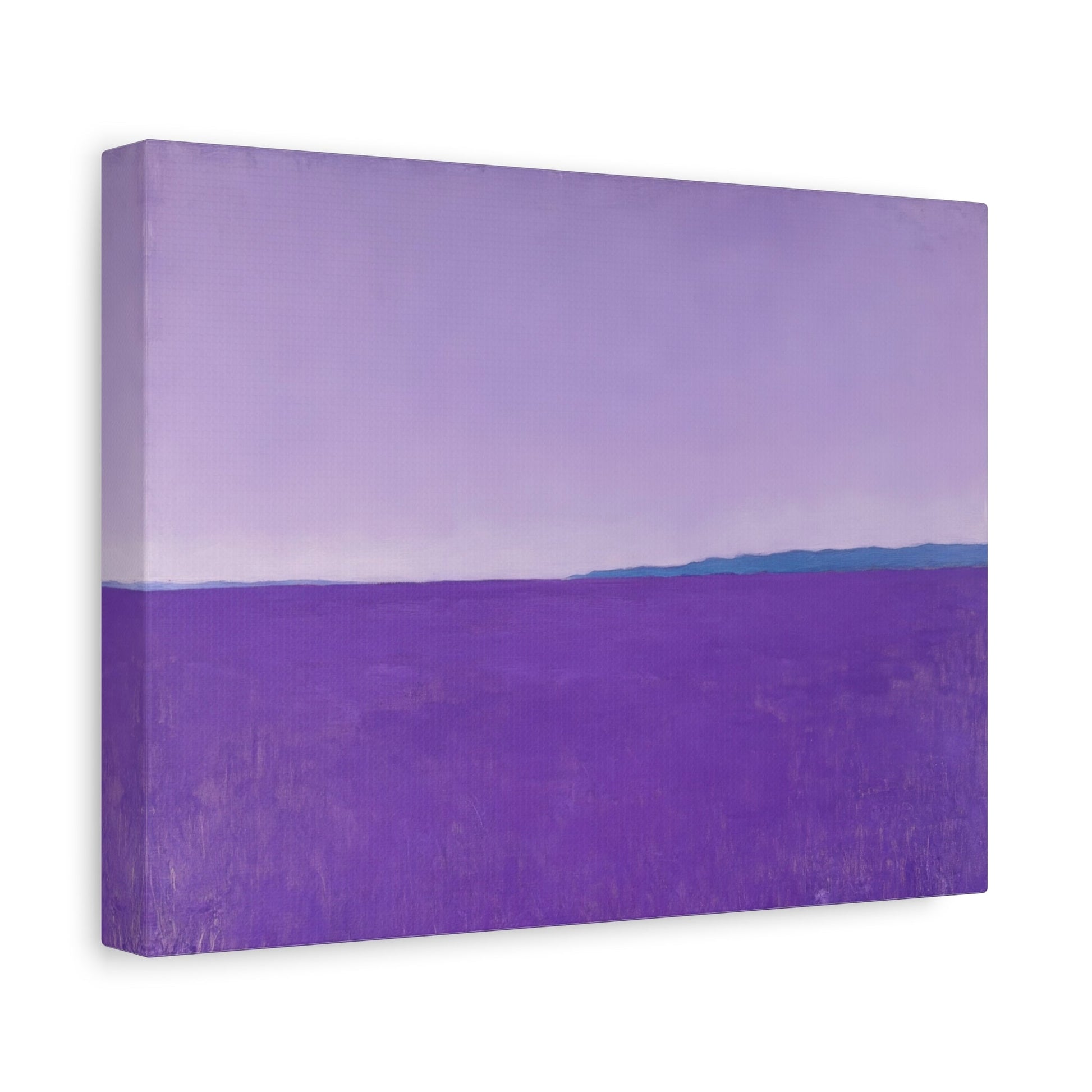 Lavender Bliss Landscape - Nature Wall Art - Aestheticanvas