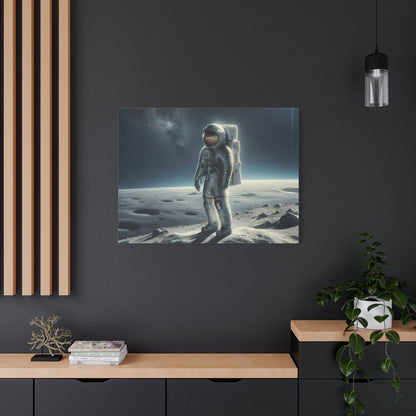 Lunar Journey's Solitude - Limited Wall Art - Aestheticanvas