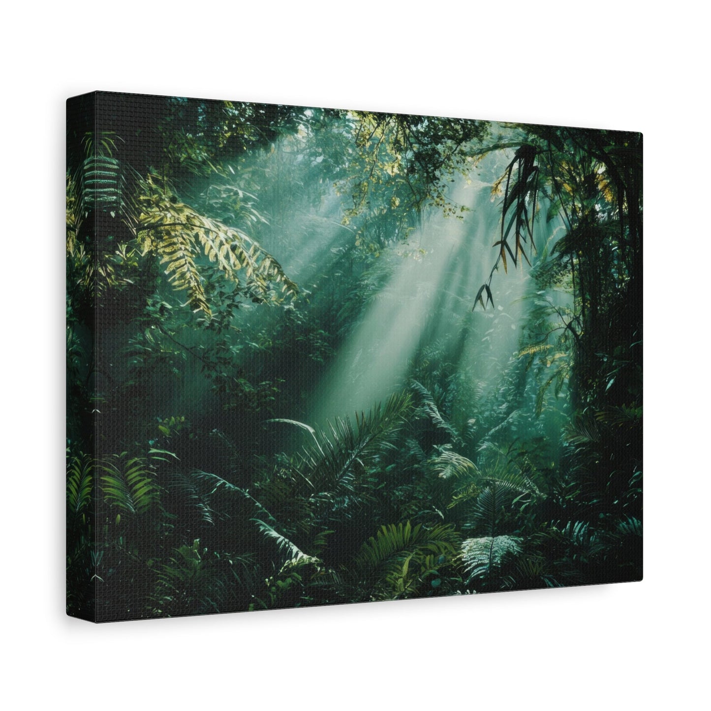 Lush Mystical Rainforest - Nature Wall Art - Aestheticanvas