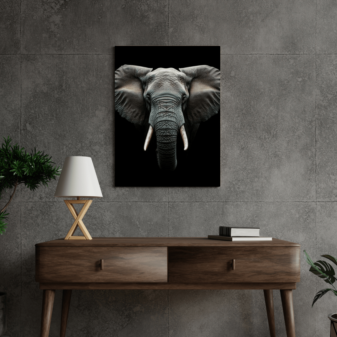 Majestic Elephant - Wildlife Wall Art - Aestheticanvas