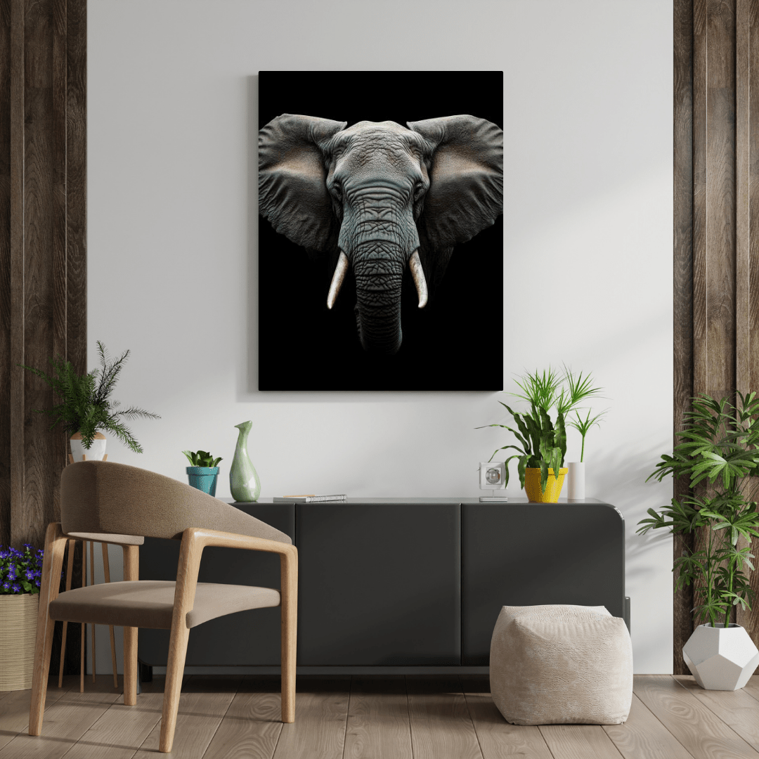 Majestic Elephant - Wildlife Wall Art - Aestheticanvas