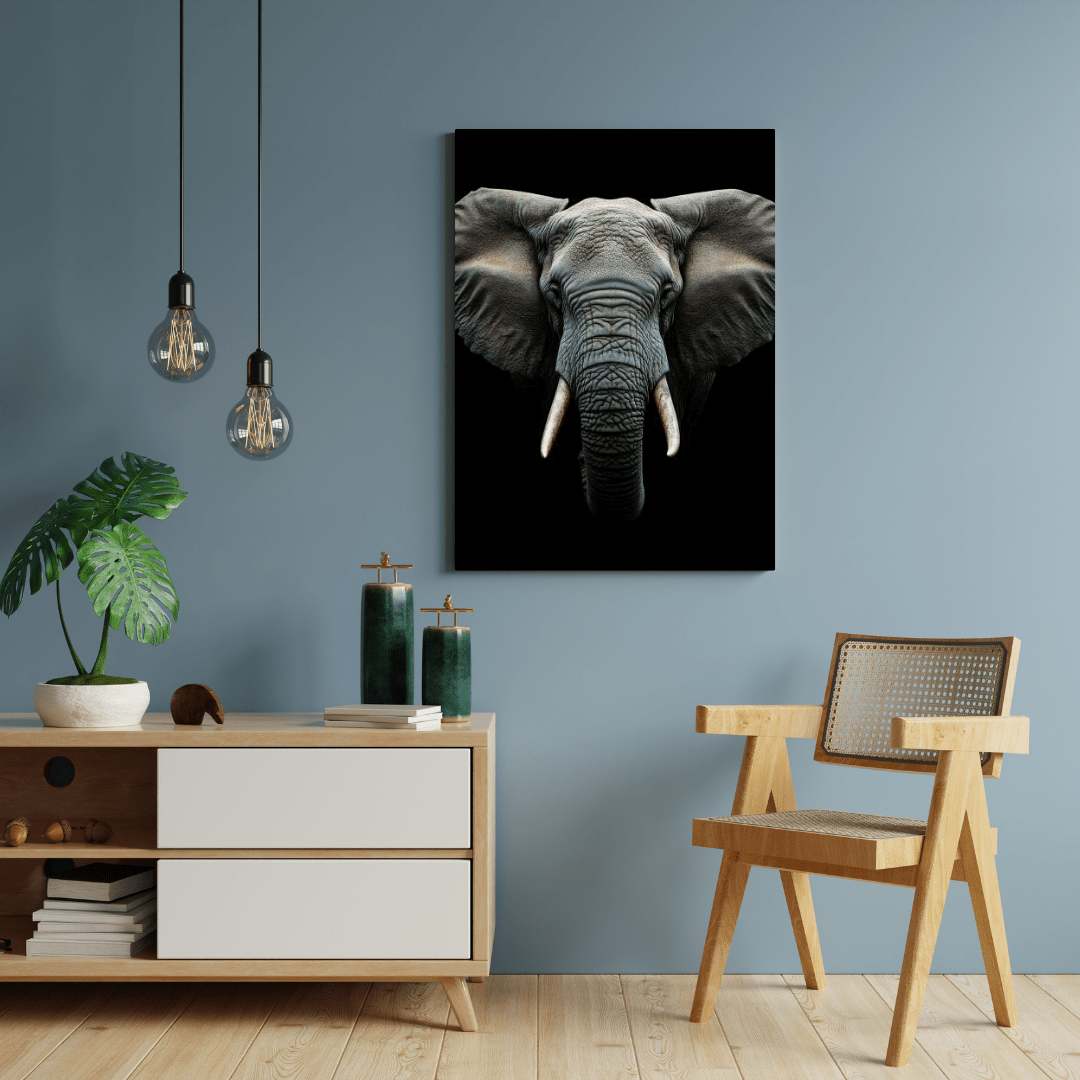 Majestic Elephant - Wildlife Wall Art - Aestheticanvas