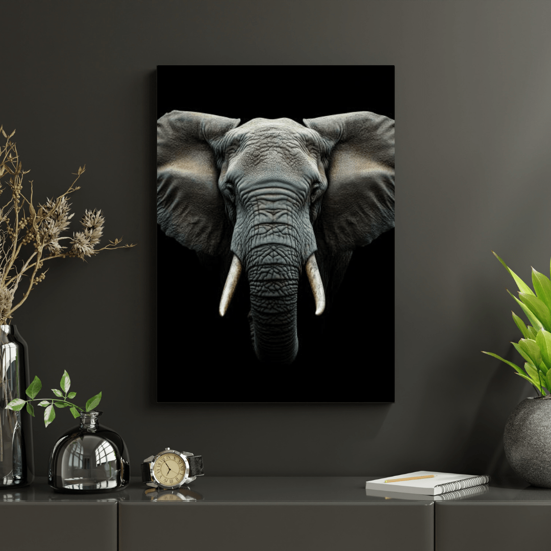 Majestic Elephant - Wildlife Wall Art - Aestheticanvas