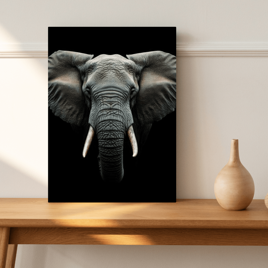 Majestic Elephant - Wildlife Wall Art - Aestheticanvas