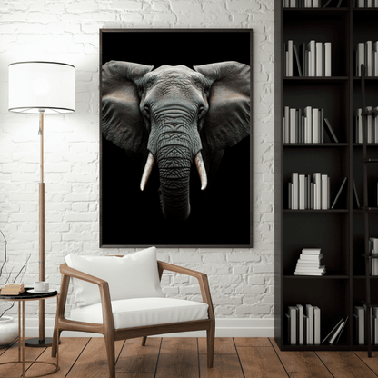 Majestic Elephant - Wildlife Wall Art - Aestheticanvas