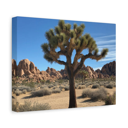 Majestic Joshua Tree Desert Scene - Nature Wall Art - Aestheticanvas