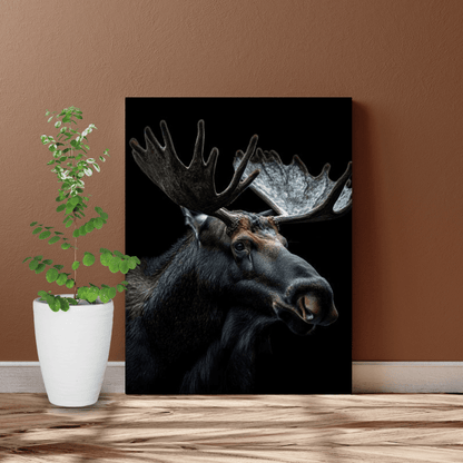 Majestic Moose - Wildlife Wall Art - Aestheticanvas