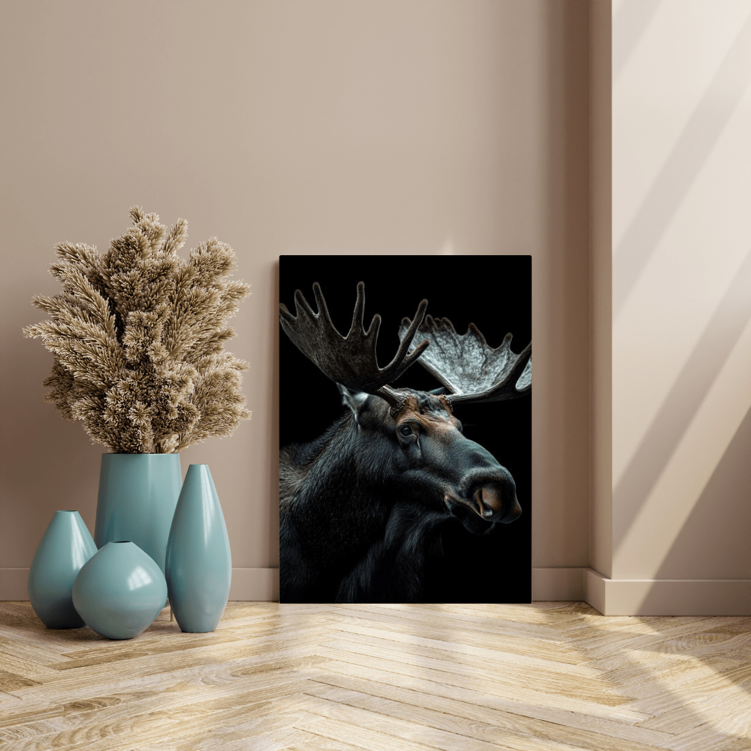 Majestic Moose - Wildlife Wall Art - Aestheticanvas