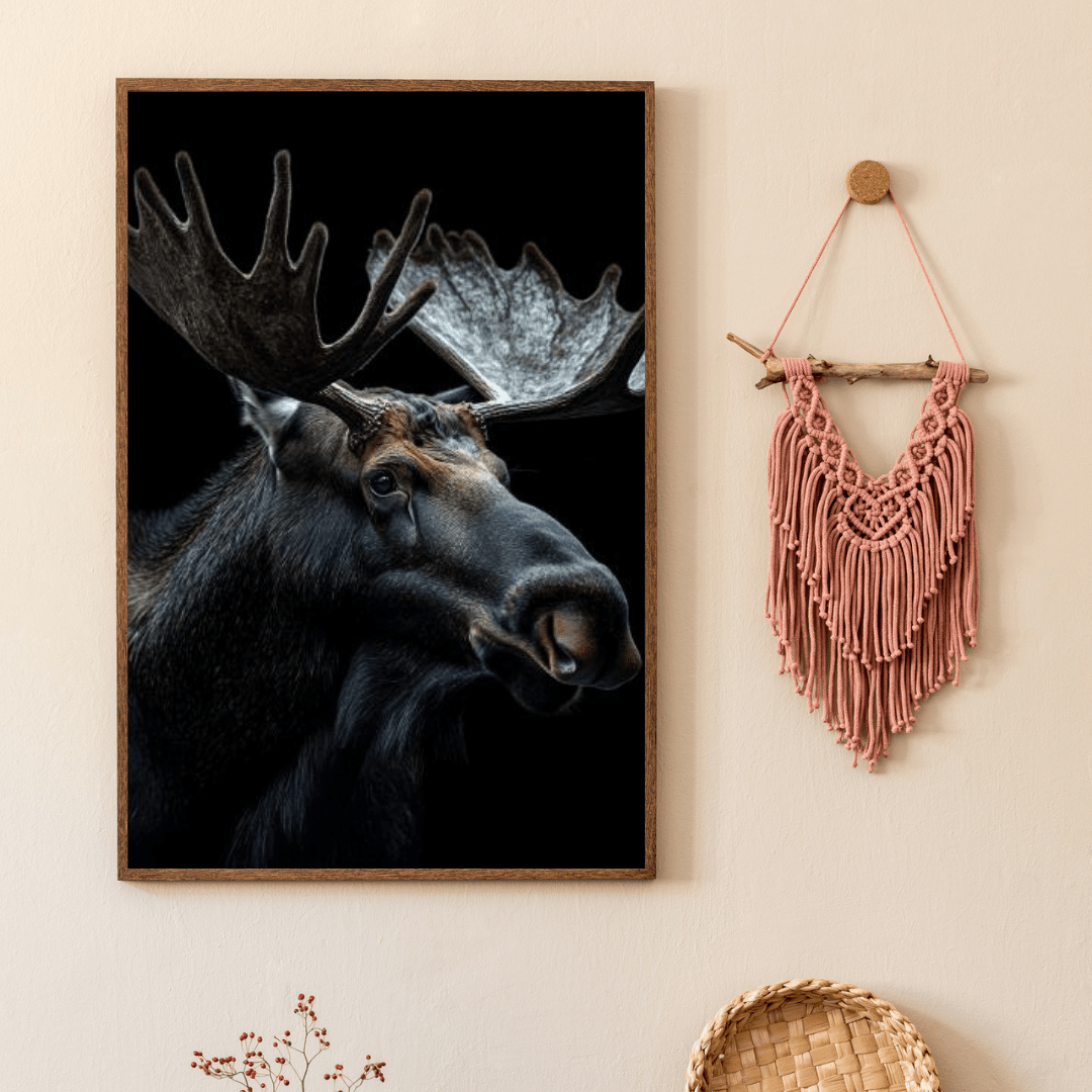 Majestic Moose - Wildlife Wall Art - Aestheticanvas