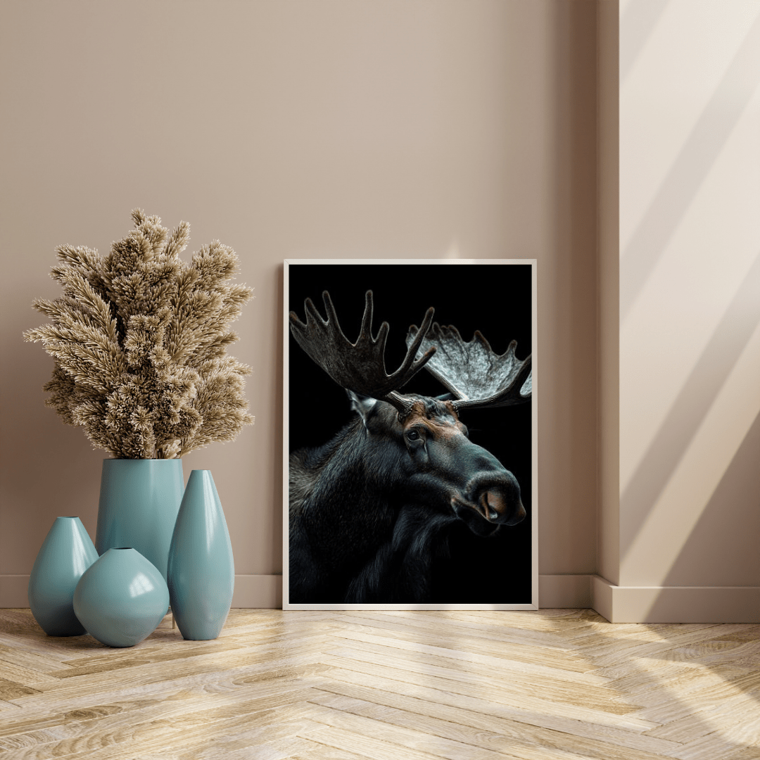 Majestic Moose - Wildlife Wall Art - Aestheticanvas