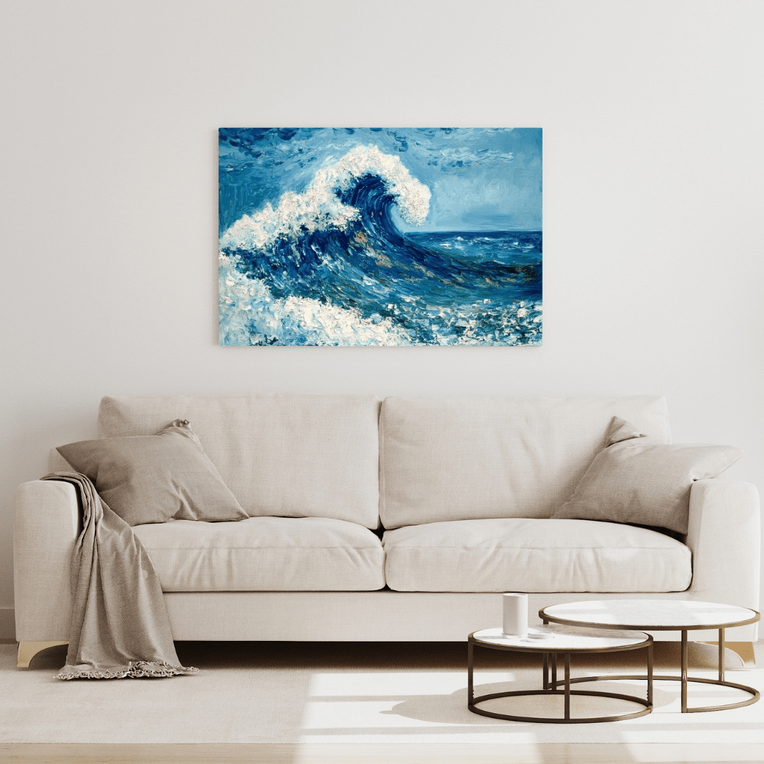 Majestic Ocean Wave - Seascape Wall Art - Aestheticanvas