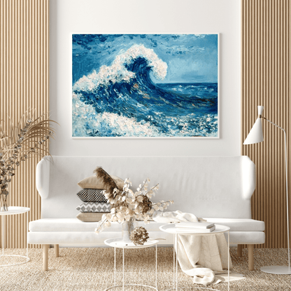 Majestic Ocean Wave - Seascape Wall Art - Aestheticanvas