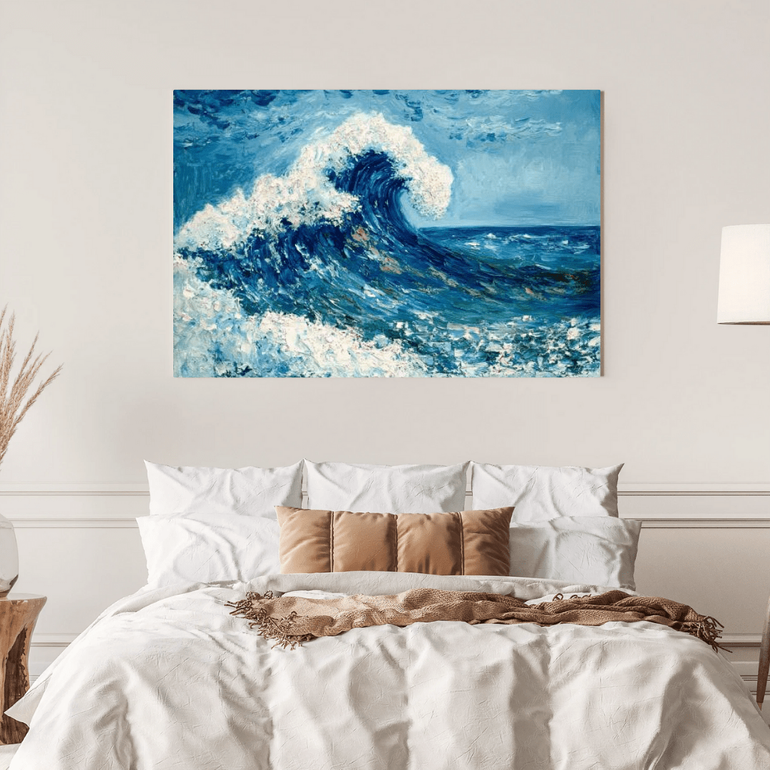 Majestic Ocean Wave - Seascape Wall Art - Aestheticanvas