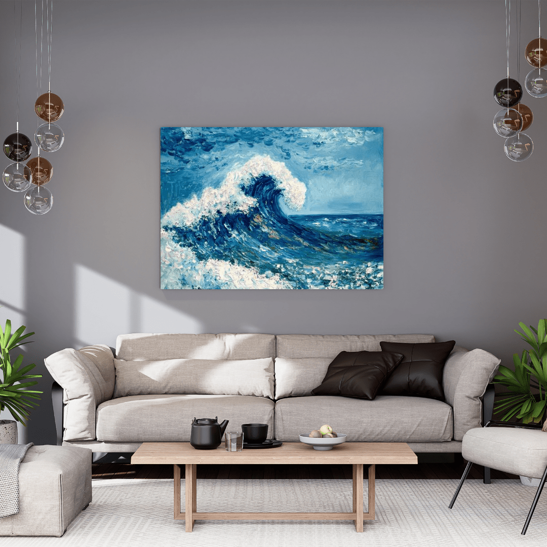 Majestic Ocean Wave - Seascape Wall Art - Aestheticanvas