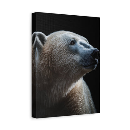 Majestic Polar Gaze - Wildlife Wall Art - Aestheticanvas