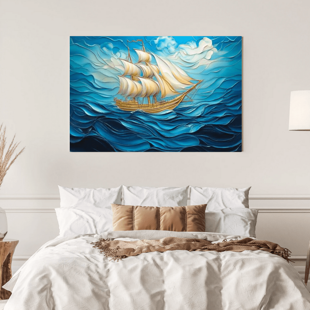 Majestic Sailing Voyage - Nautical Wall Art - Aestheticanvas