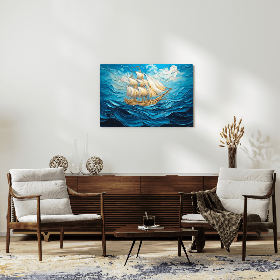 Majestic Sailing Voyage - Nautical Wall Art - Aestheticanvas