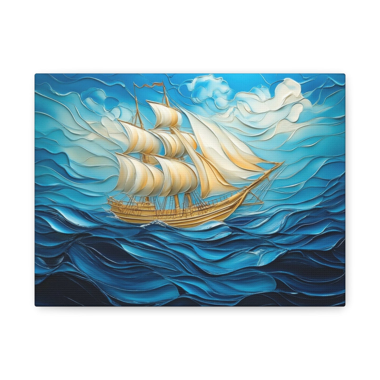 Majestic Sailing Voyage - Nautical Wall Art - Aestheticanvas