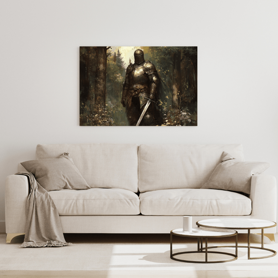 Medieval Knight - Fantasy Wall Art - Aestheticanvas