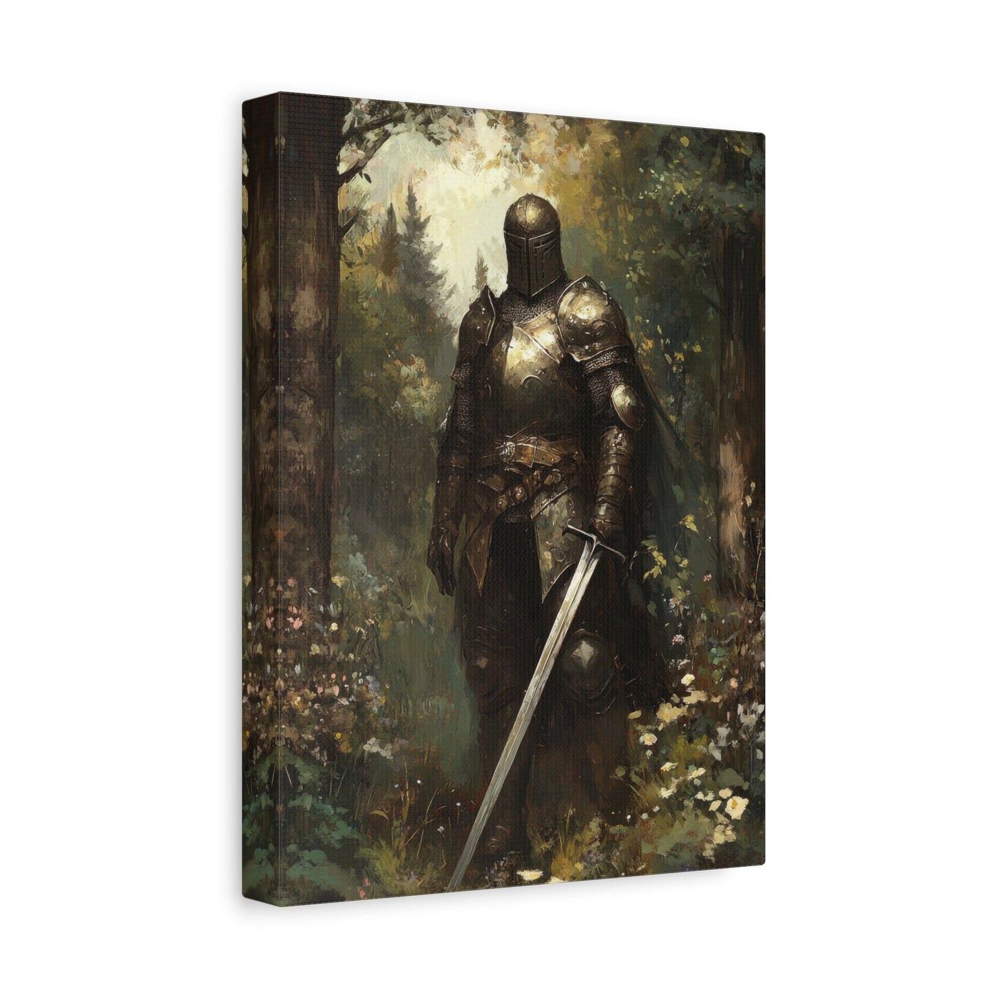 Medieval Knight - Fantasy Wall Art - Aestheticanvas