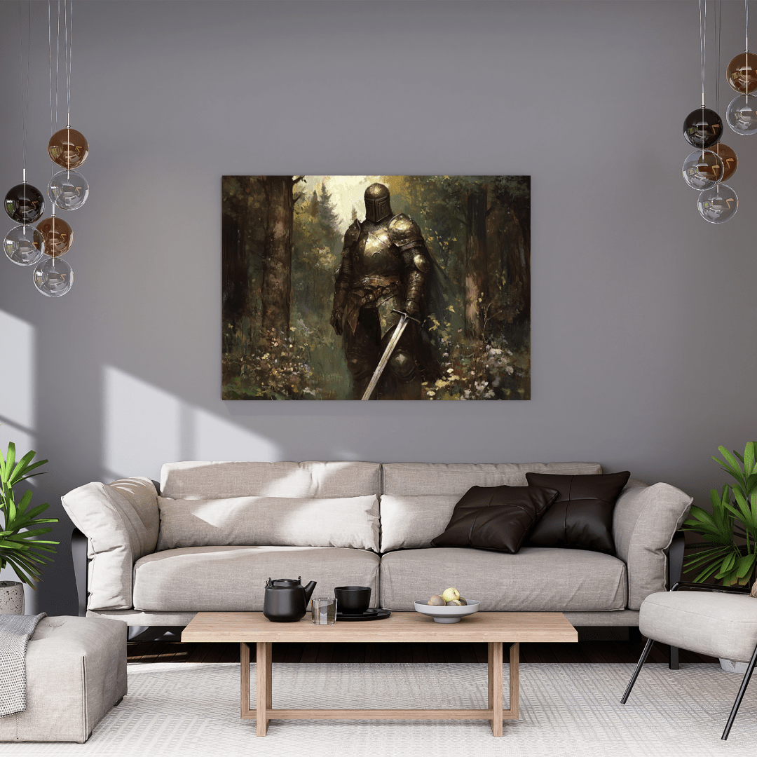 Medieval Knight - Fantasy Wall Art - Aestheticanvas