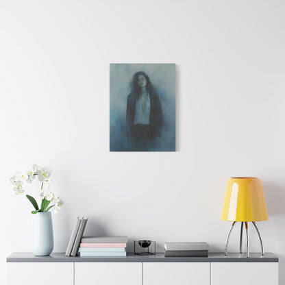 Melancholic Reflection - Portrait Wall Art - Aestheticanvas