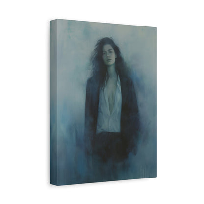 Melancholic Reflection - Portrait Wall Art - Aestheticanvas