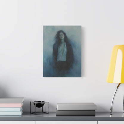 Melancholic Reflection - Portrait Wall Art - Aestheticanvas