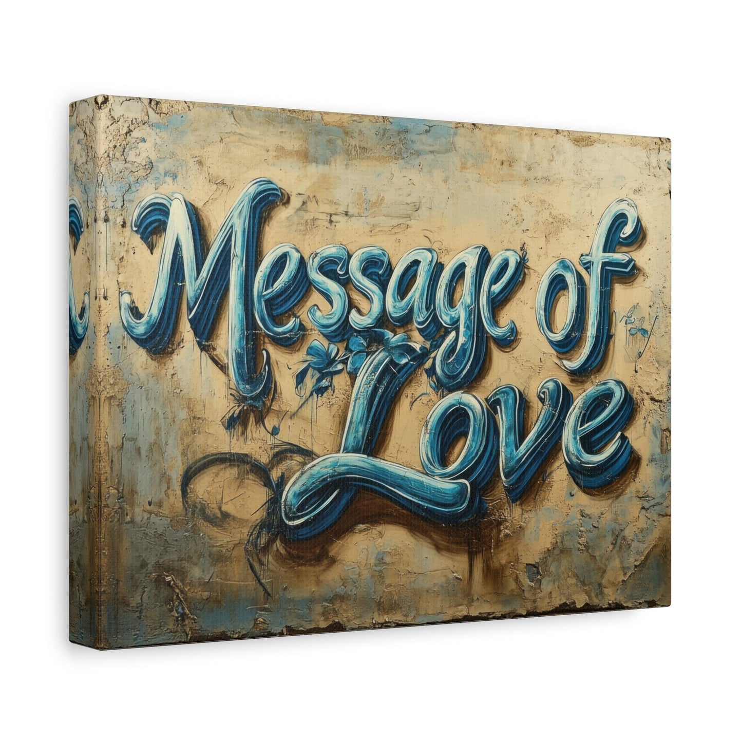 Message of Love - Quote Wall Art - Aestheticanvas